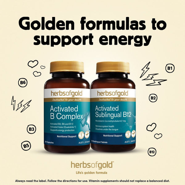 Activate energy with Activated Bs | Mr Vitamins
