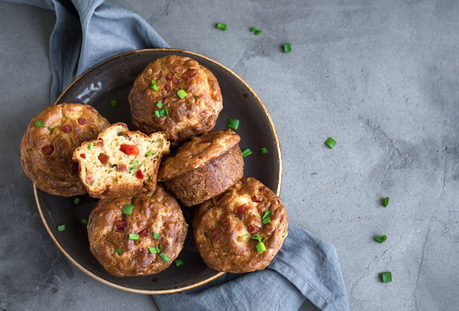 Egg and Bacon Cupcakes | Mr Vitamins