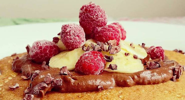 Gluten Free Pancakes with Cacao Mousse | Mr Vitamins
