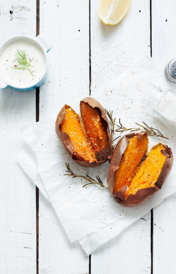 Lemon Glazed Sweet Potatoes | Mr Vitamins