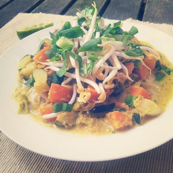 Warming Vegetable Laksa | Mr Vitamins