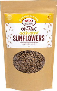 2Die4 Activated Organic Sunflower Seeds | Mr Vitamins