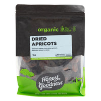 Honest to Goodness Organic Dried Apricots* | Mr Vitamins