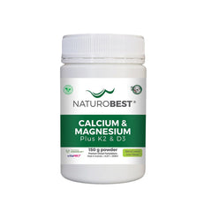 Naturobest Calcium And Magnesium Plus K2 And D3 Powder