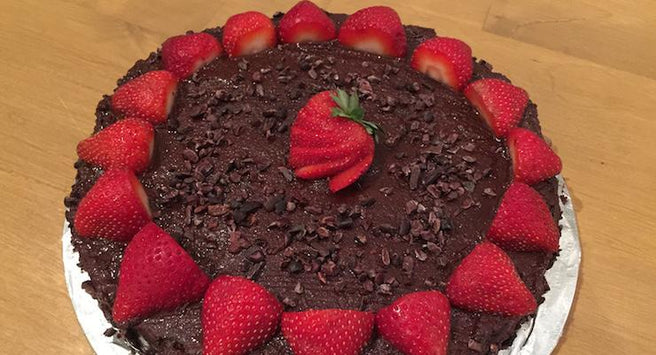 Decadent Chocolate Almond Cake | Mr Vitamins