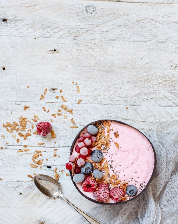 Peanut Butter and Jam Smoothie bowl | Mr Vitamins
