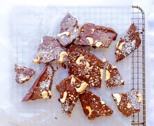 Raw Chocolate & Nut Bark | Mr Vitamins