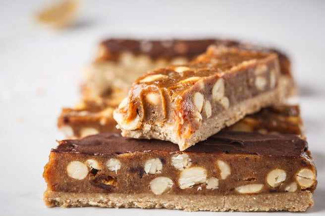 Raw Snickers Bar Recipe | Mr Vitamins