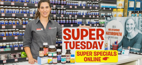 Super Tuesday 6th March 2018!  Super Deals | Mr Vitamins