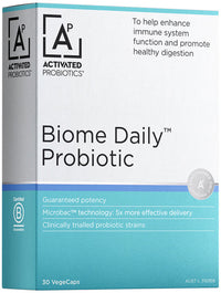 Activated Probiotics Biome Daily™ Probiotic — One-a-Day Immune & Digestive Support (30 Capsules)