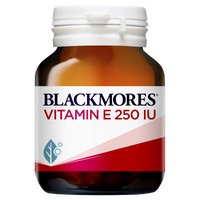Blackmores Vitamin E 250 IU — Natural Antioxidant Capsules (50 Capsules)