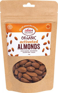2Die4 Activated Organic Almonds | Mr Vitamins