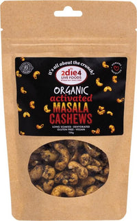 2Die4 Activated Organic Masala Cashews | Mr Vitamins