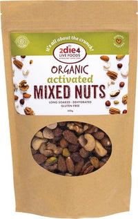 2Die4 Activated Organic Mixed Nuts | Mr Vitamins