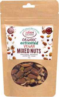 2Die4 Activated Organic Vegan Mixed Nuts | Mr Vitamins