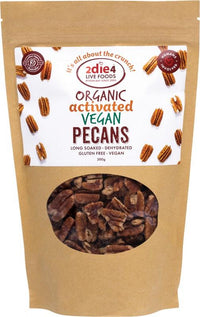 2Die4 Activated Organic Vegan Pecans | Mr Vitamins