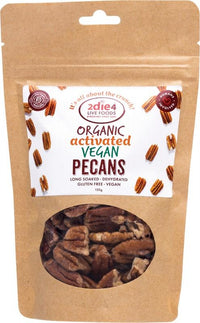 2Die4 Activated Organic Vegan Pecans | Mr Vitamins