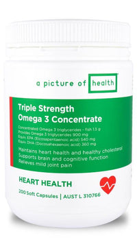 APOH TS OMEGA3 CONCNTRT 200 Capsules | Mr Vitamins