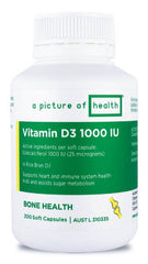 A Picture Of Health Vitamin D3 1000iu