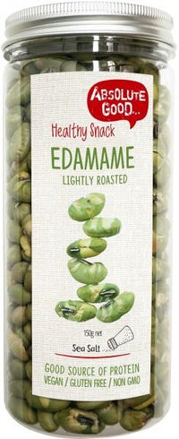 AG EDAMAME ROASTED SALT 150G | Mr Vitamins
