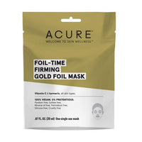 Acure Foil-Time Firming Gold Foil Mask* | Mr Vitamins