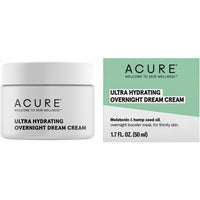 Acure Ultra Hydrating Overnight Dream Cream | Mr Vitamins