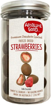AG MILK CHOC CTD STRAWB 120G | Mr Vitamins