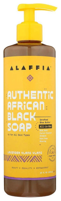 Alaffia African Black Soap All-In-One - Lavender Ylang Ylang* | Mr Vitamins