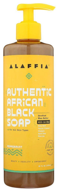 Alaffia African Black Soap All-In-One - Peppermint* | Mr Vitamins