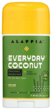 Alaffia Everyday Coconut Deodorant - Vetiver* | Mr Vitamins