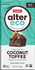 Alter Eco Dark Salted Coconut Toffee Bar
