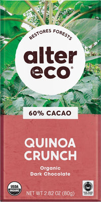 Alter Eco Deep Dark Quinoa Crunch Bar* | Mr Vitamins
