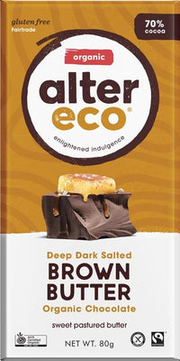 Alter Eco Deep Dark Salted Brown Butter Bar* | Mr Vitamins