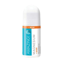 Amazing Oils Magnesium Gel + Msm Natural Relief Roll-On