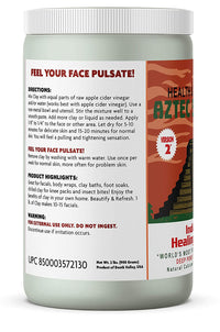 Aztec Secret 100% Natural Calcium Bentonite Clay Facial Clay* | Mr Vitamins