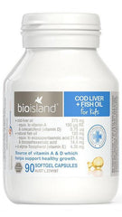 Bio Island Cod Liver + Fish Oil For Kids