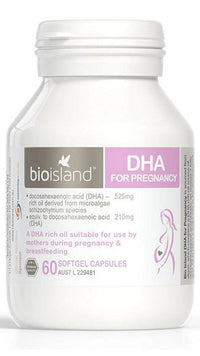 BIO ISLAND DHA PREGNANCY 60C 60 Capsules | Mr Vitamins