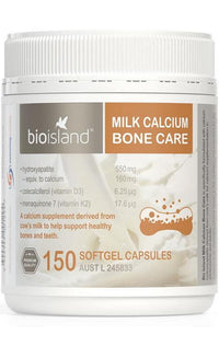 BIO ISLAND MILK CALCIUM 150C 150 Capsules | Mr Vitamins