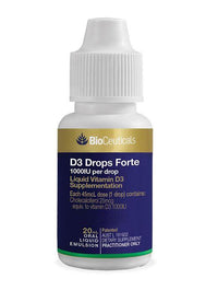 BIOC D3 DROPS FORTE 20ML | Mr Vitamins