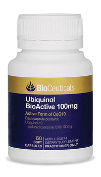 BioCeuticals Ubiquinol BioActive 100mg* | Mr Vitamins