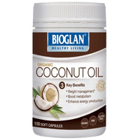 BIOGLAN ORG COCONUT 100 Capsules | Mr Vitamins