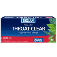 Bioglan Throat Clear Lozenges | Mr Vitamins