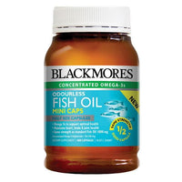 Blackmores Odourless Fish Oil Mini Caps | Mr Vitamins
