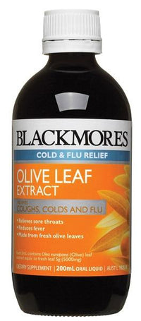 BLKM OLIVE LEAF 200M 200ML | Mr Vitamins