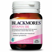 BLKM VITAMIN B6 100MG 40T 40 Tablets | Mr Vitamins