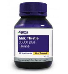 Blooms Milk Thistle 35000 Plus Taurine