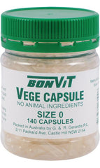 Bonvit Empty Vege Capsule Size 0