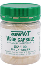 Bonvit Empty Vege Capsule Size 00