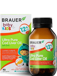 BRAU BandK ULTRA COD LIVER 90C 90 Capsules | Mr Vitamins