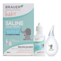 BRAU BABY SALINE NAS 25ML | Mr Vitamins